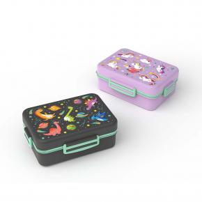 672 Bento Box with 4 Compartments 