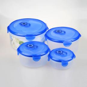 372 Vacuum Food Container 4 pcs (2950 / 1700 / 850 / 350 ML)