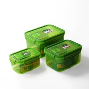 515 Airtight Food Container 3 pcs (2900 / 1600 / 800 ML)