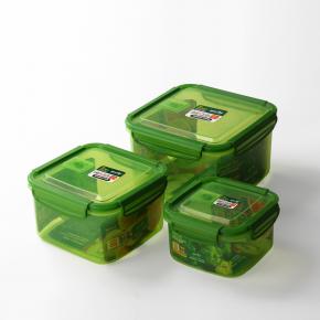 519 Airtight Food Container 3 pcs (2900 / 1600 / 800 ML)