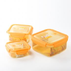 533 Airtight Food Container 3 pcs (2100 / 1100 / 500 ML)