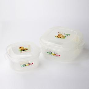 251 Transparent Plastic Food Container 1950 / 950 ML