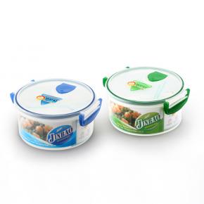 298 Round Shape Lunch Box 1250+500 ML