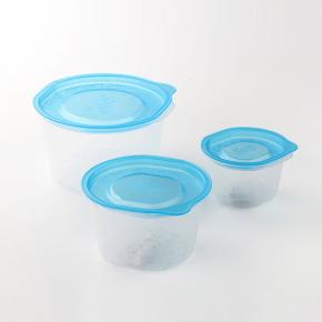 584 Food Container 3 pcs (1100 / 550 / 230 ML)