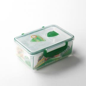 297 Transparent Plastic Lunch Box 1250+550 ML