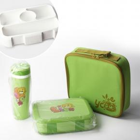 617 Lunch box with bottle and bag