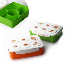 512 Bento Box with 4 Compartments 1750 ML