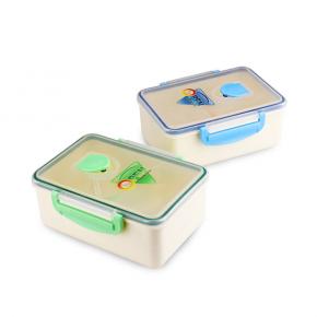 302 Rectangular Plastic Lunch Box 1250+350 ML