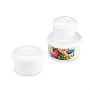 216 Round Food Container 3 pcs 1800 / 1200 / 600 ML